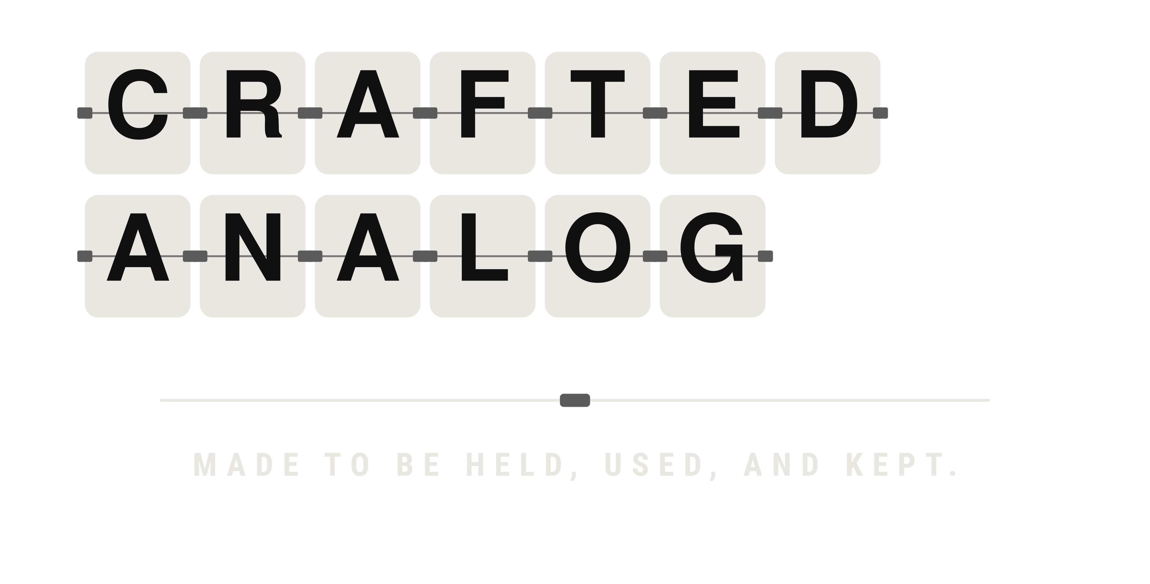 Crafted Analog